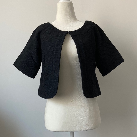 Mossimo Supply Co. Jackets & Blazers - Mossimo Supply Co. Short Sleeve Cropped Jacket